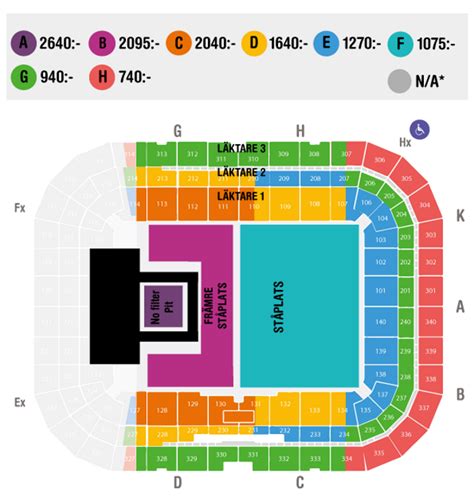 friends arena taylor swift map